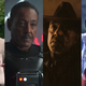From left: Once Upon a Time, The Mandalorian, Westworld, and Sesame Street.